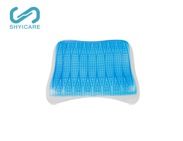 Diamond-Shaped Butterfly Gel Pillow